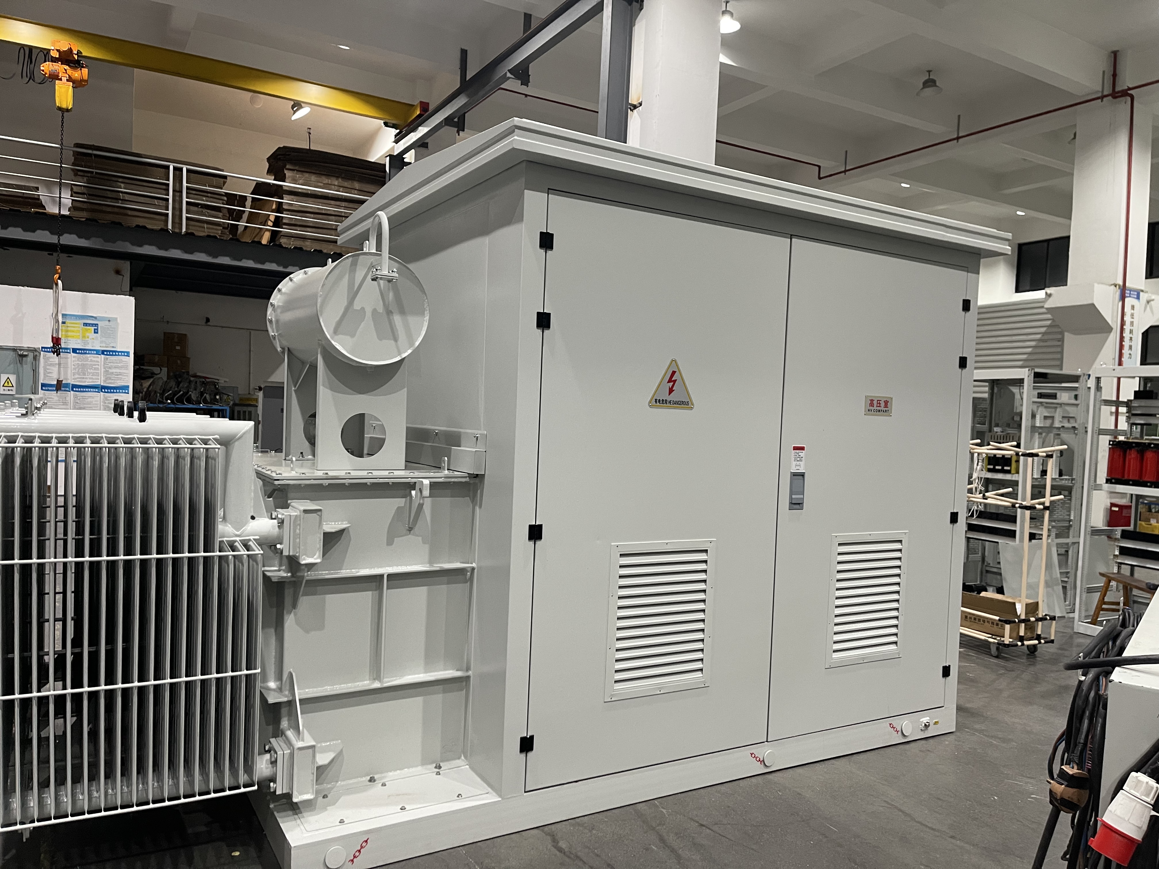 Sous-station compacte de type europ&eacute;en pour une distribution d'&eacute;nergie fiable